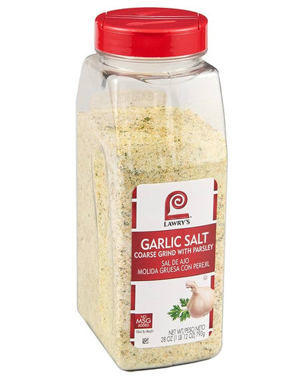 LAWRYS GARLIC SALT W/PARSLEY 6/28 OZ