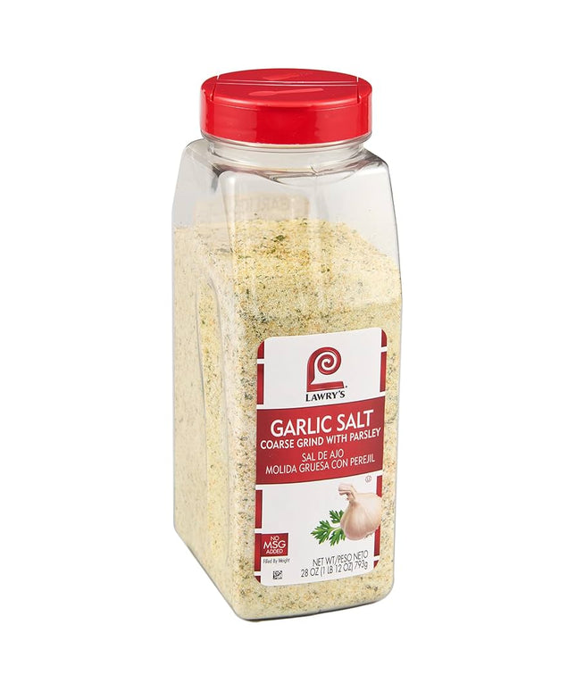 LAWRYS GARLIC SALT W/PARSLEY 6/28 OZ