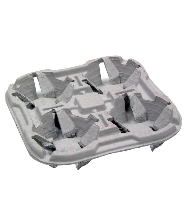 TRAY PULP 4-CUP 8-46 OZ. 132/CS.