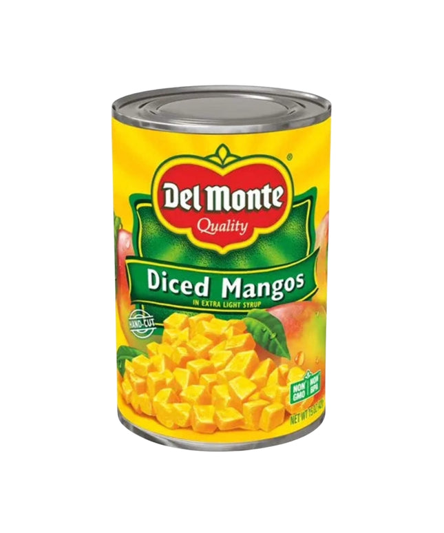 DEL MONTE DICED MANGOS 12/15 OZ
