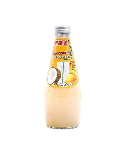 PARROT GLASS MANGO COCONUT MILK W/PULP 12/290 ML