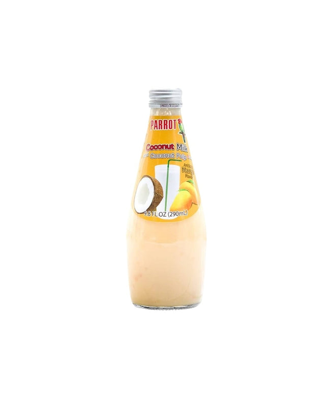PARROT GLASS MANGO COCONUT MILK W/PULP 12/290 ML