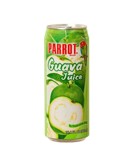 PARROT GREEN GUAVA COCONUT JUICE 24/ 16.4 OZ
