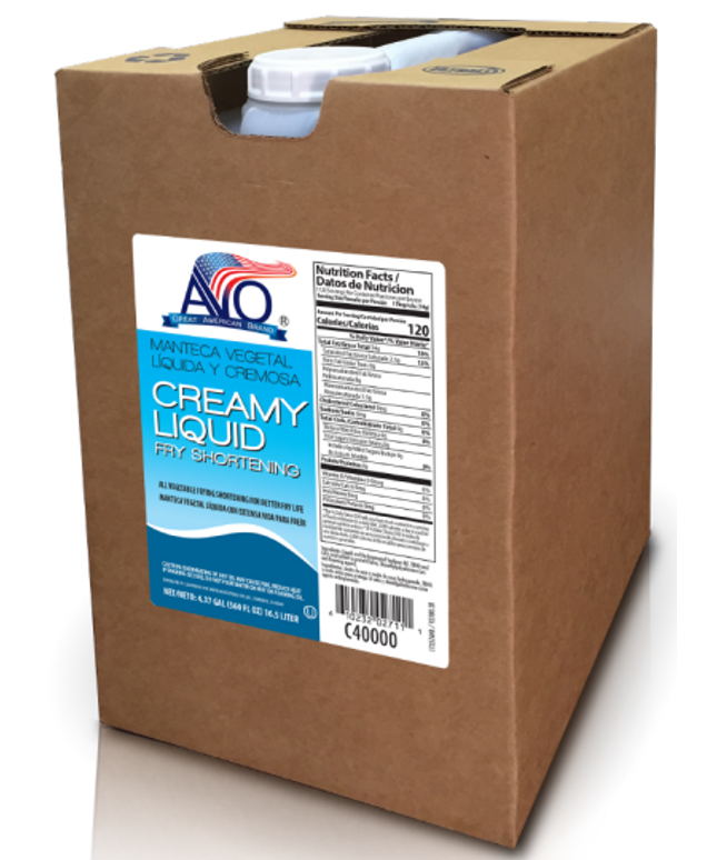 CREAMY SOY FRYING OIL 35 LBS.