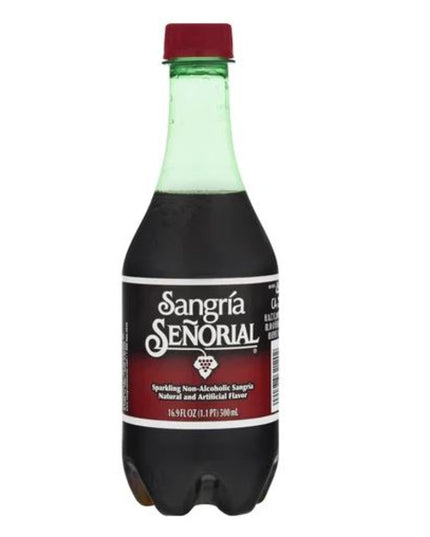 SANGRIA SENORIAL PLASTIC BOTTLE 24/16.9 OZ