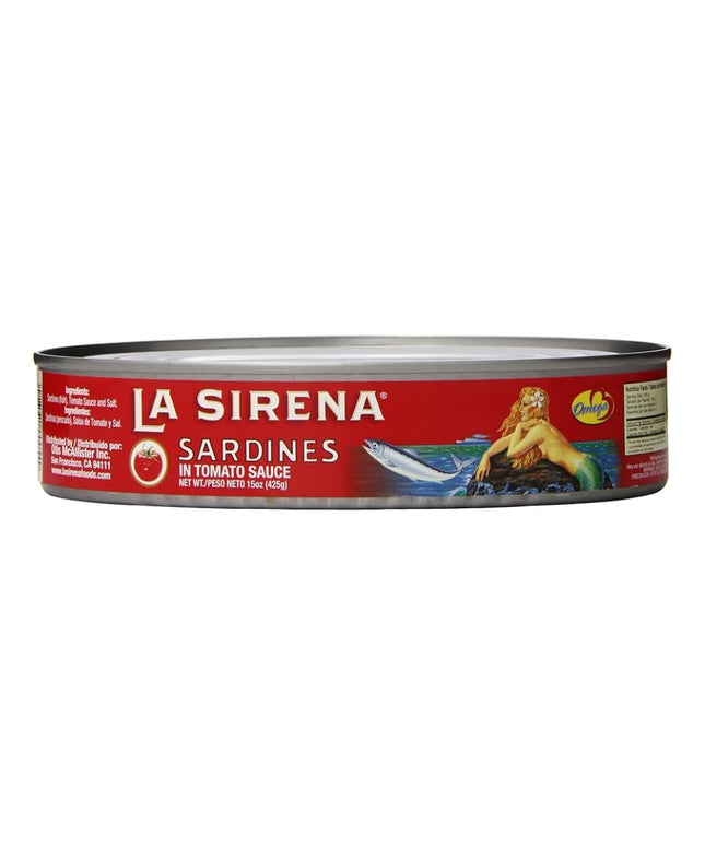 LA SIRENA SARDINES IN TOMATO SAUCE 24/15 OZ