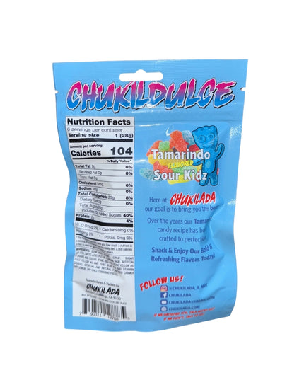 CHUKIDULCE SOUR KIDS 16/CS