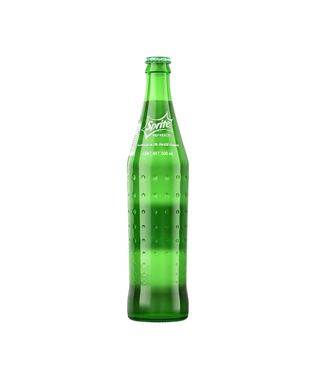 SPRITE IN GLASS BOTTLE 1/2 LITER 24/CASE