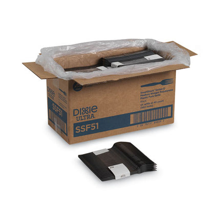 CUTLERY BLACK SMART STOCK FORK DIXIE 24/40