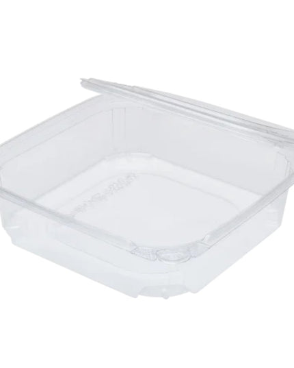 48 OZ PET TAMPER RESISTANT CONTAINER W/FLAT LID 120/SET.