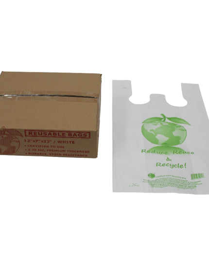12 X 7 X 22 REUSABLE BAG 2.25 MIL 200/CS