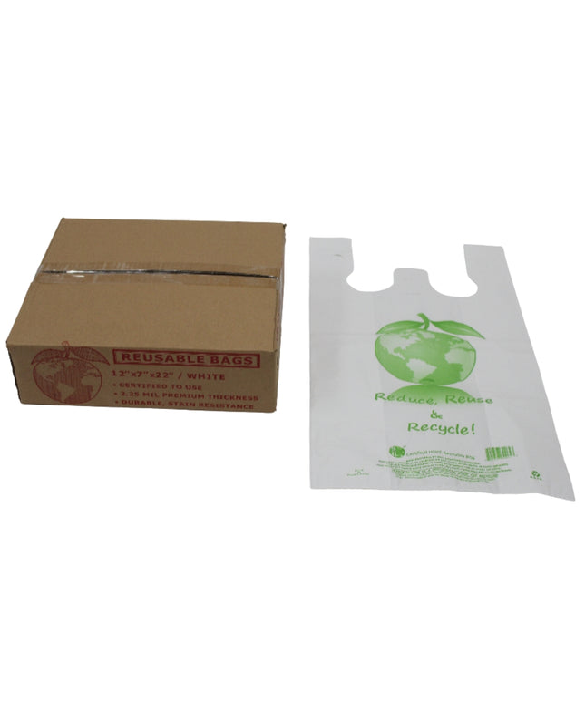 12 X 7 X 22 REUSABLE BAG 2.25 MIL 200/CS