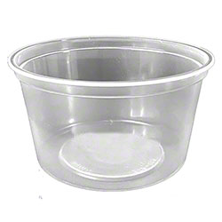 PLASTIPAK DELI CONTAINER 16 OZ. 500/CS. (BLUE LETTERS)