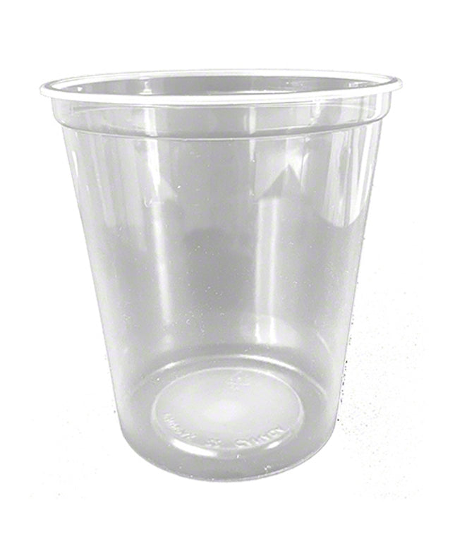 PLASTIPAK DELI CONTAINER 32 OZ. 500/CS. (BLUE LETTERS)