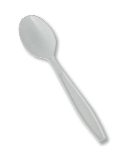 CUTLERY EXTRA HEAVY TEA SPOON WHITE 1000/CS.
