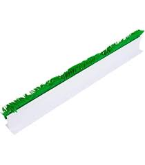 WHITE PLASTIC HOLDER 3 3/4 X 30''