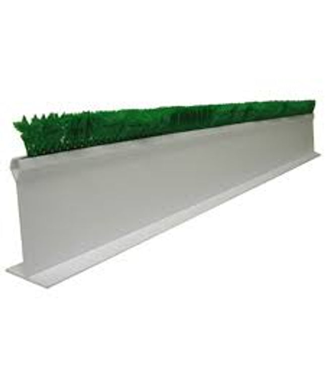 WHITE PLASTIC HOLDER 5 1/2 X 30''