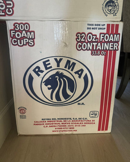 32 OZ REYMA FOAM 300/CS