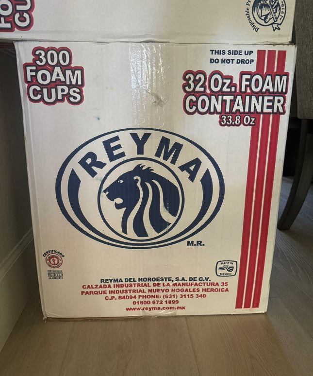 32 OZ REYMA FOAM 300/CS