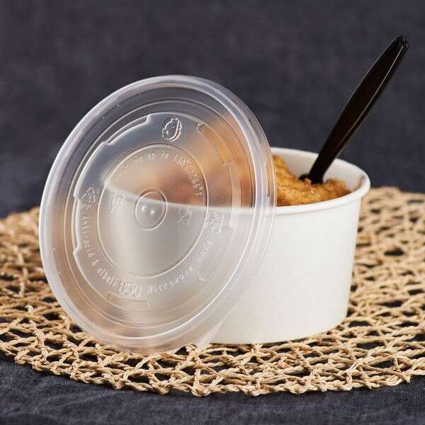 CONTAINER FOOD POLY PAPER WHITE 32 OZ. 600/CS.