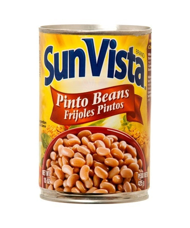 SUN VISTA PINTO BEANS 12/15 OZ.