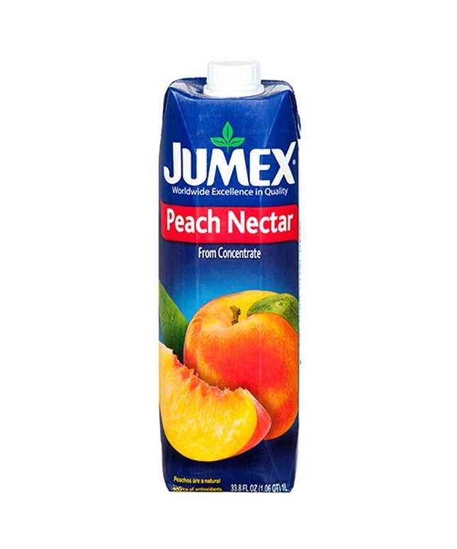 JUMEX TETRA PEACH NECTAR 12/1 LT.