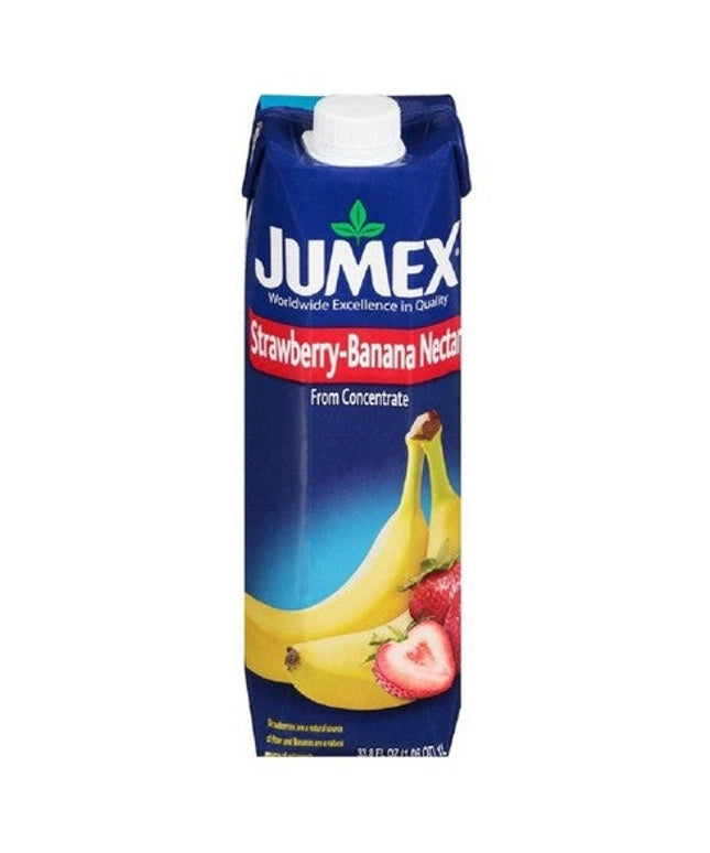 JUMEX TETRA STRWBRY/BANANA NECTAR 12/1 LT.