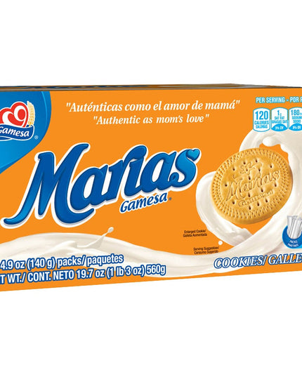 GAMESA MARIAS COOKIES 24 ROLLS/4.9 OZ.