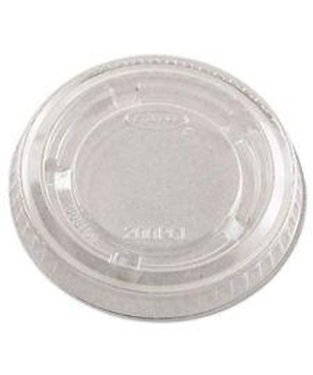 DART PLASTIC 1 OZ LID NO SLOT 2500/CS.
