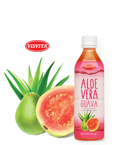 ALOE VERA JUICE DRINK GUAVA 20/500 ML.