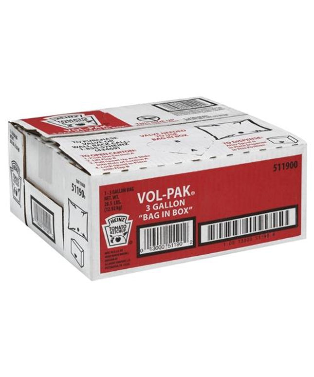 KETCHUP HEINZ VOL-PACK 3 GAL.