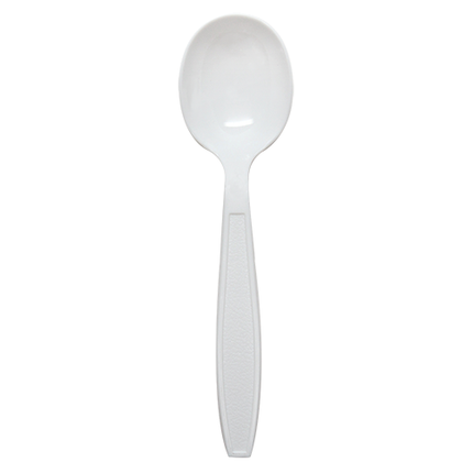 CUTLERY SOUP SPOON EXTRA HVY WHITE 1000/CS