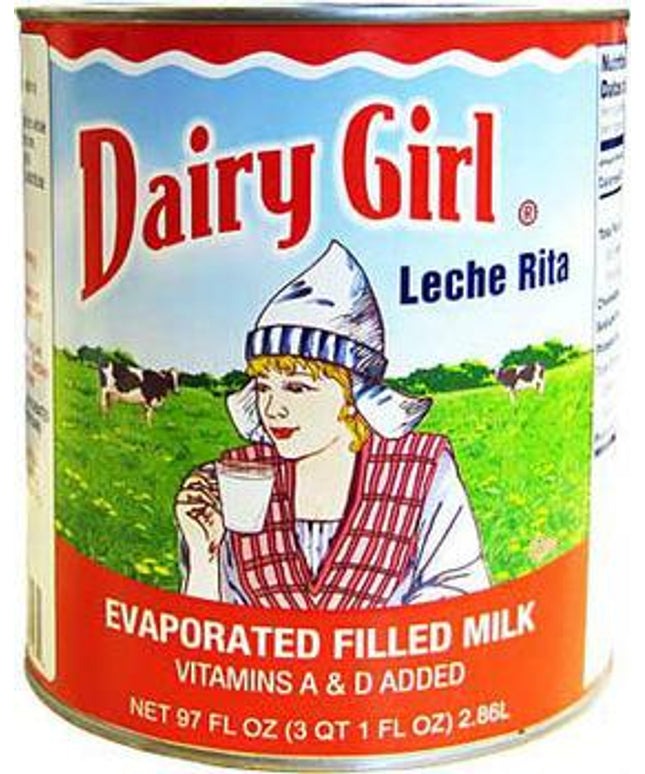 MILK EVAPORATED FILLED DAIRY GIRL 6/97 OZ.