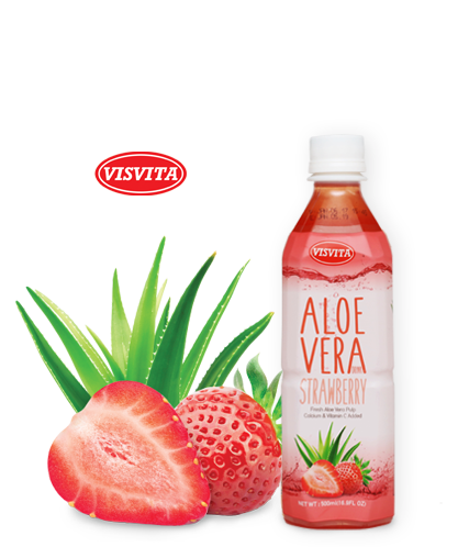 ALOE VERA JUICE DRINK STRAWBERRY 12/1.5 ML