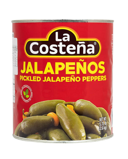 LA COSTENA WHOLE JALAPENOS 6/10 LBS.