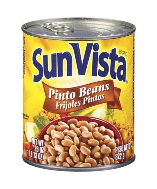 SUN VISTA PINTO BEANS 12/29 OZ.