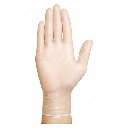 NO POWDER BLACK VINYL GLOVES XL 10/100 CS
