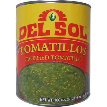 TOMATILLO CRUSHED GREEN CAREY 6/10 LBS.