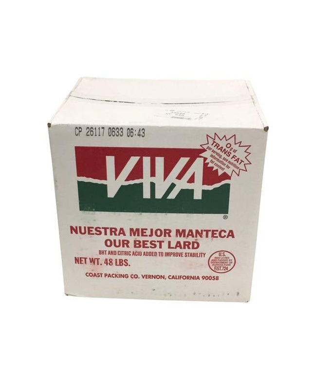 SHORTENING LARD VIVA 48 LBS.