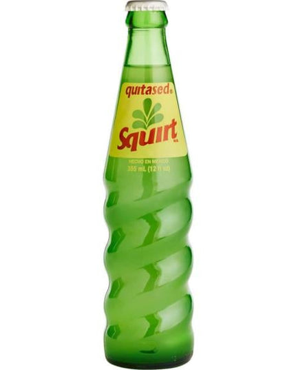 SQUIRT MEX GLASS BOTTLE 24/12OZ.