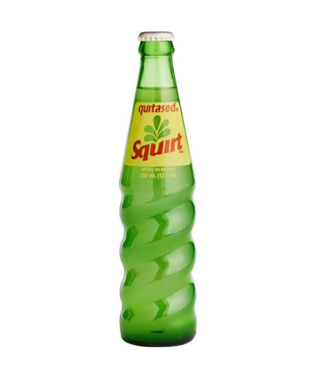 SQUIRT MEX GLASS BOTTLE 24/12OZ.