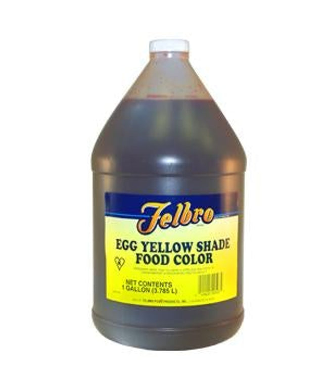 FOOD COLOR EGG YELLOW 1 GAL