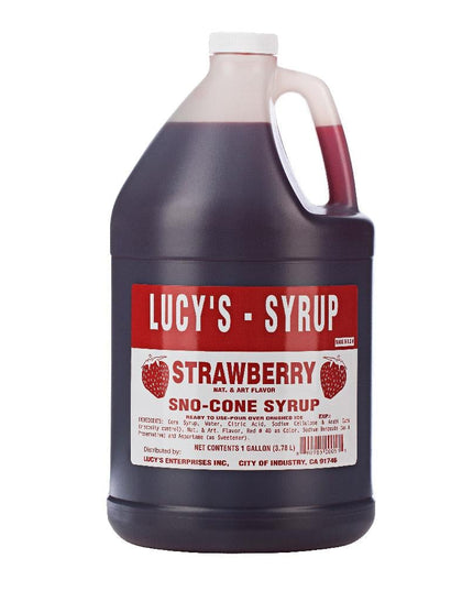 SYRUP STRAWBERRY FLAVOR 4/CS.