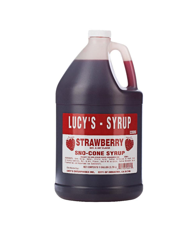 SYRUP STRAWBERRY FLAVOR 4/CS.
