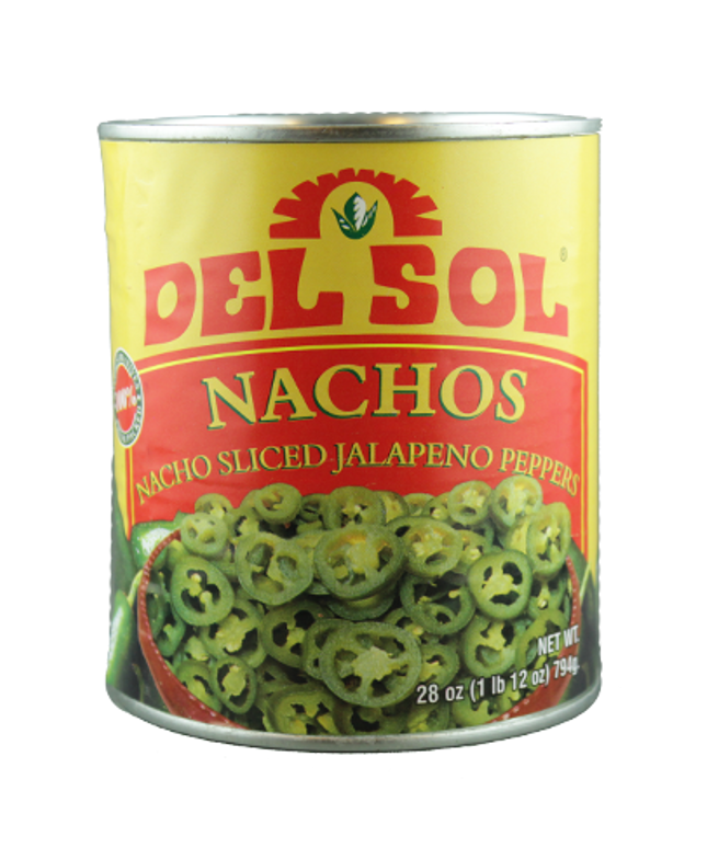 DEL SOL JALAPENOS SLICED NACHO 6/10