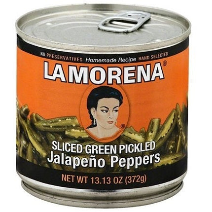 LA MORENA SLICED JALAPENO PEPPERS 12/13.13 OZ.