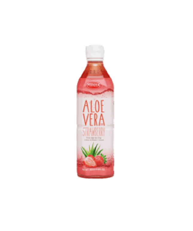 ALOE VERA JUICE DRINK STRAWBERRY 20/500 ML.