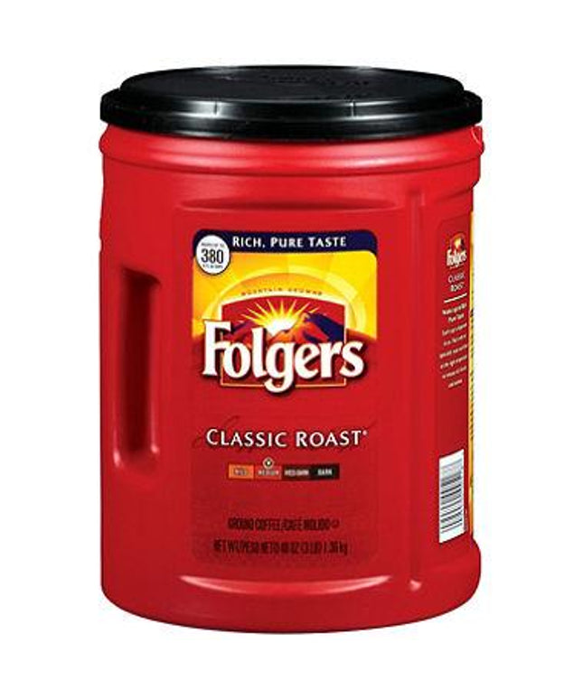 COFFEE FOLGERS 3 LBS.