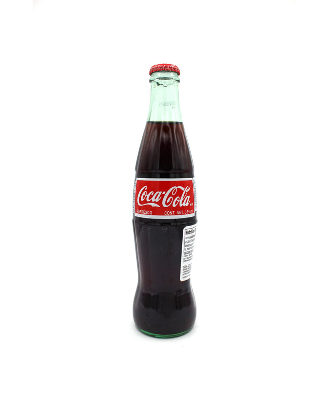 COCA COLA MEXICAN GLASS BOTTLE 355 ML. 24/CS