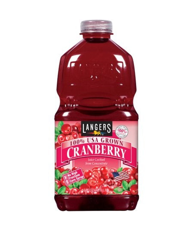 LANGERS CRANBERRY JUICE 8/64 OZ